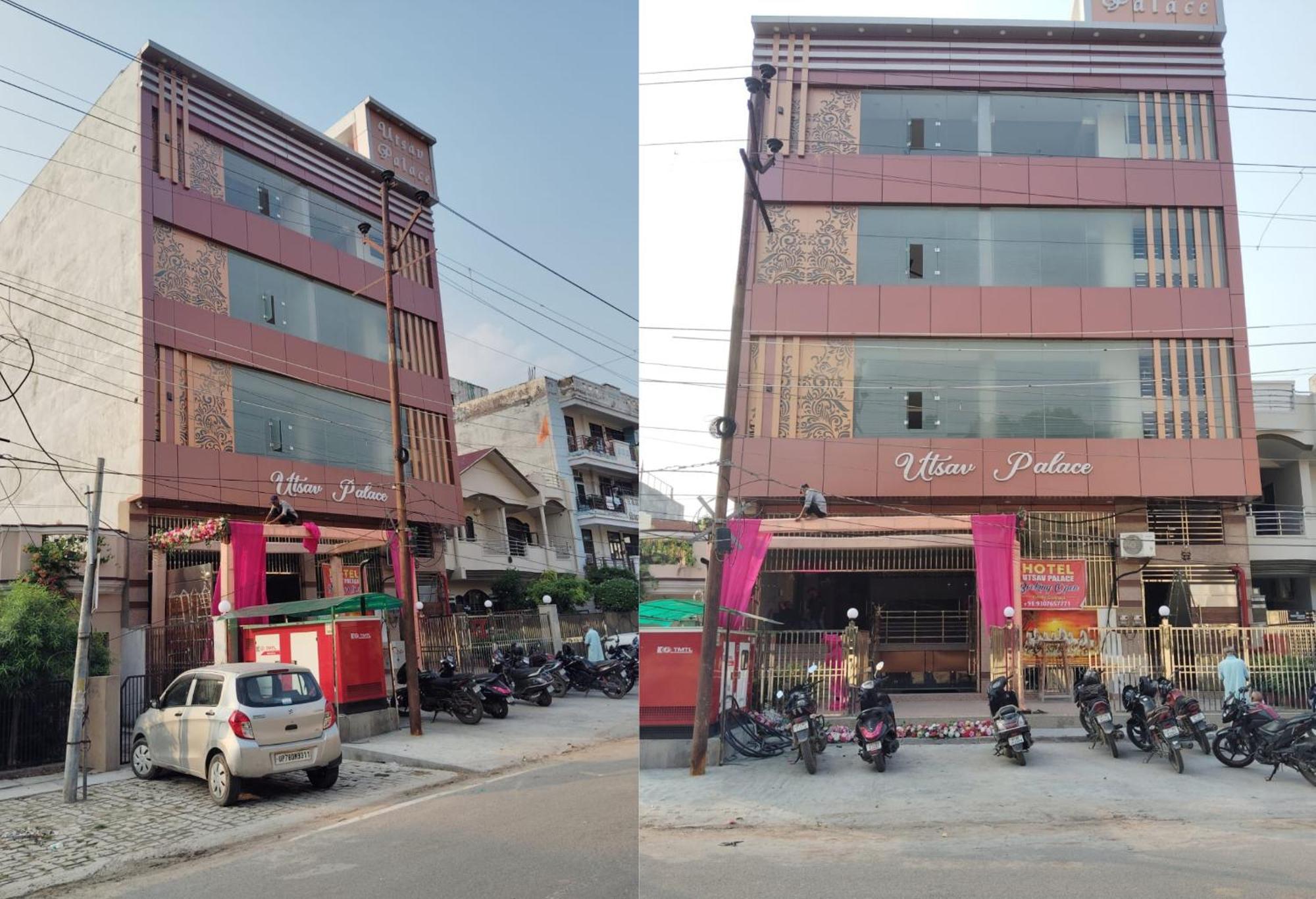 Hotel Utsav Palace Kanpur Zewnętrze zdjęcie